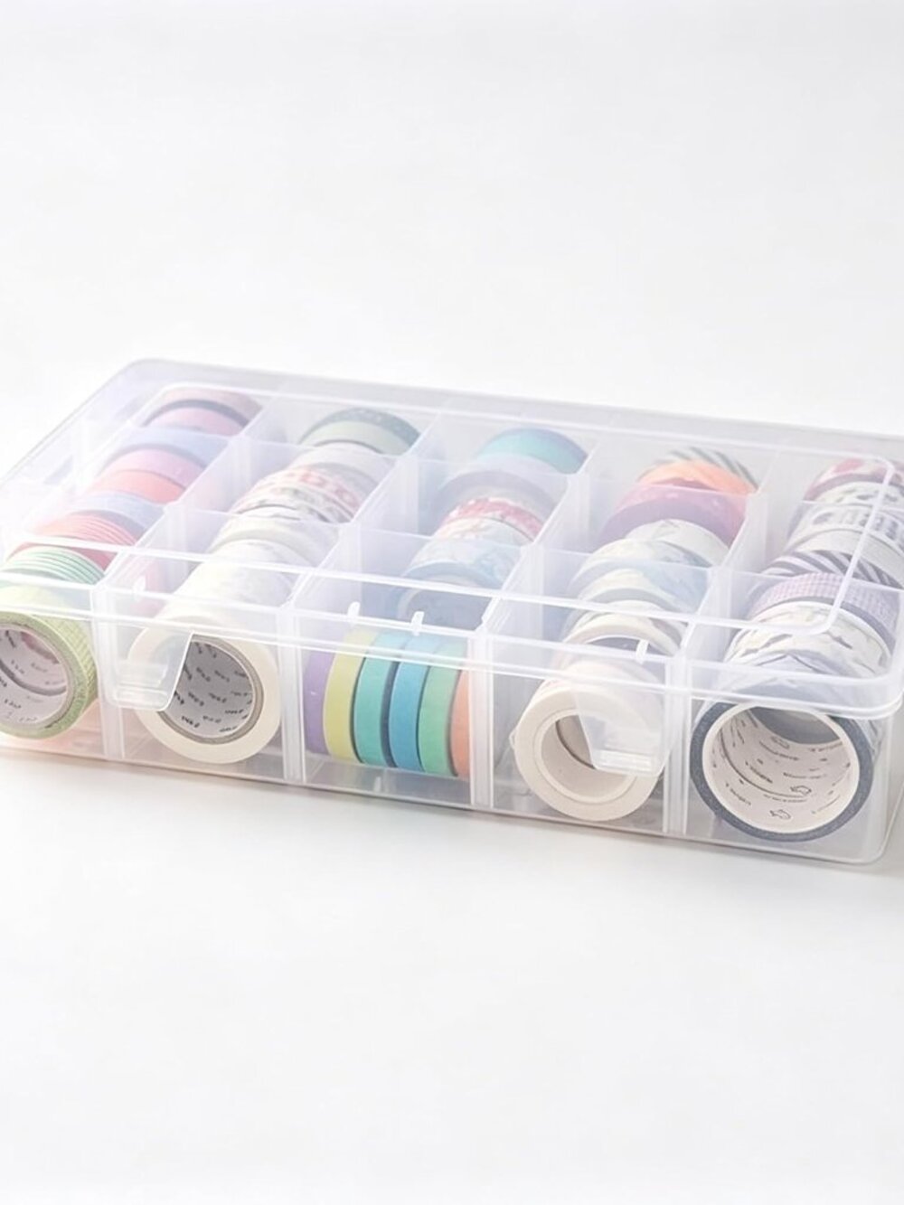 Adjustable 15-Compartment Grid Slot Plastic Storage Box Jewelry Bead Tool for Wa